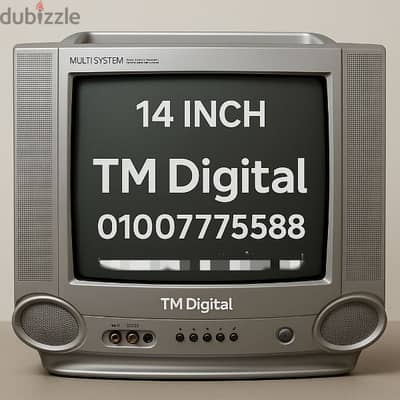 تلفزيون 21بوصة مستعملة بحالة ممتازة