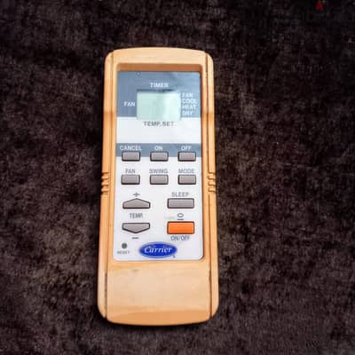 ريموت تكييف كارير اصلي