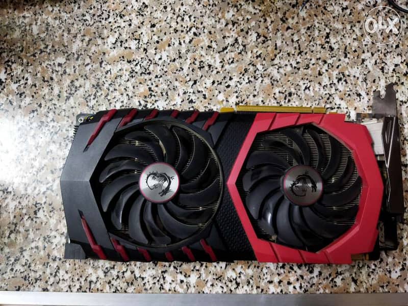 كارت شاشه msi 1070 gaming x oc 8 giga 1