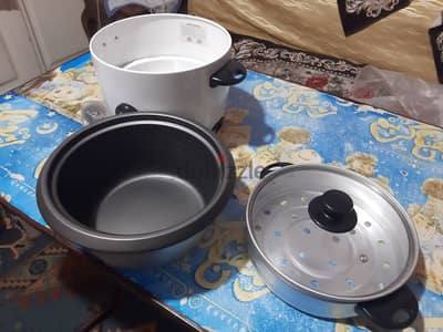 حلة طهي بالكهرباء  جديدة