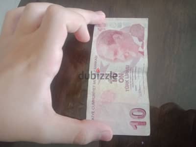 10 ليره تركي