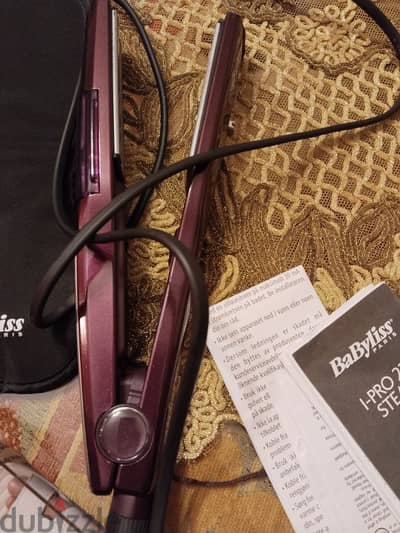 مكواه الشعر babyliss pro 230 حاله ممتازه لم تستعمل