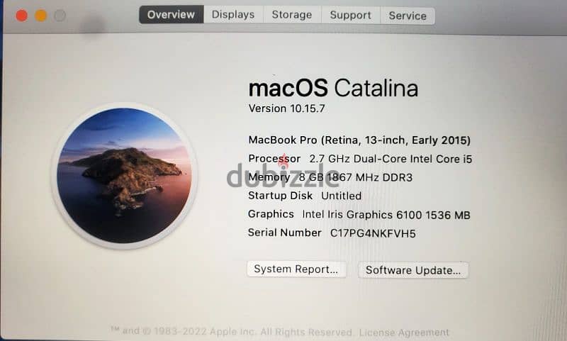 MacBook Pro 13-inch – Early 2015 2