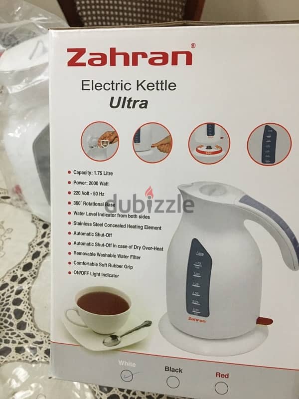 electric kettle1.700 litre 1