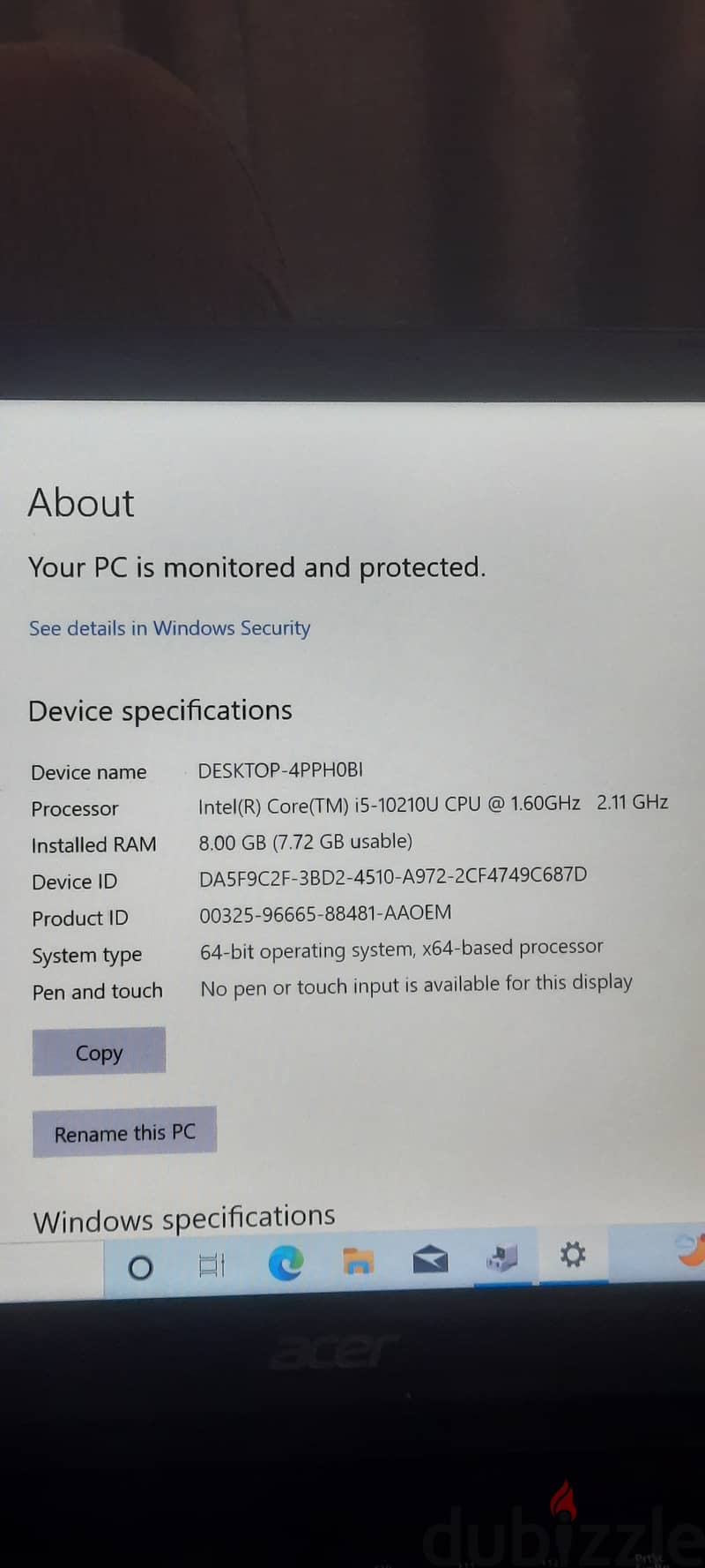 acer Aspire A315-55 1