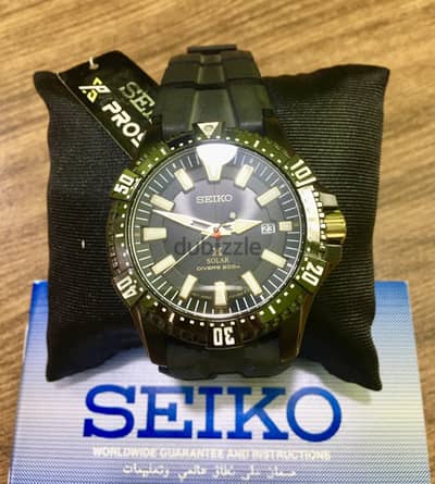 سيكو سولار بروسبكس جديدة لم تستعمل Seiko Prospex SNE373P1