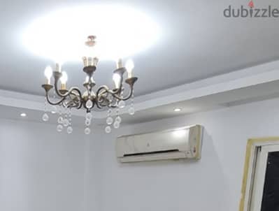 تكييف شارب ٣حصان بارد ساخن بلازما بحاله المصنع . الجهاز راكب وشغال