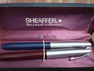 قلميين SHEAFFER اصليين حاجه محترمه  لم يستخدمو إطلاقاً