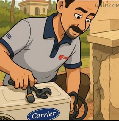 فني تكييف وتبريد إصلاح جميع الأجهزة التكييف وصيانة