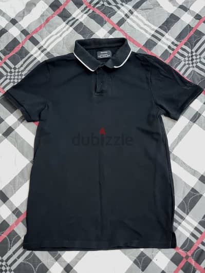Black Polo Tshirt Bershka