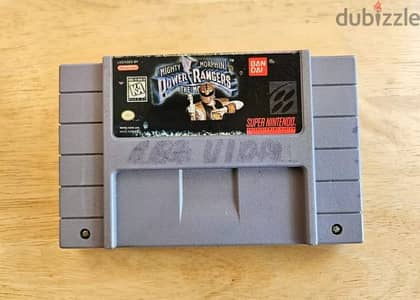 snes Mighty Morphin Power Rangers The Movie