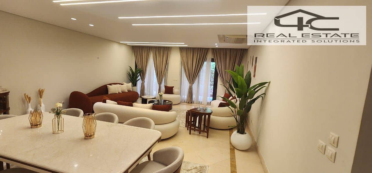 Ready to move Apartment for sale 186m with garden116m in Mivida fully ...