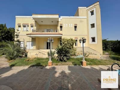 Huge Standalone villa 1750 sqm in very prime location fully finished for sale in mena garden city super lux finishing