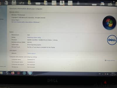 لأب توب ديل بحالة ممتازة وارد أمريكا