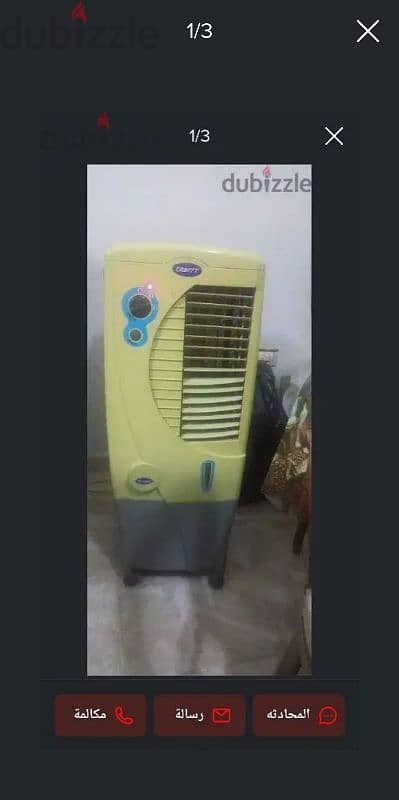 تكييف صحراوي كرافت استعمال خفيف بحاله جيده صناعه