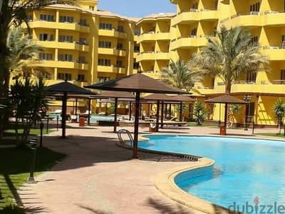 استديو للايجار اليومي  بكمبوند البريتش ريزورت بالكوثر فيو حمام سباحه