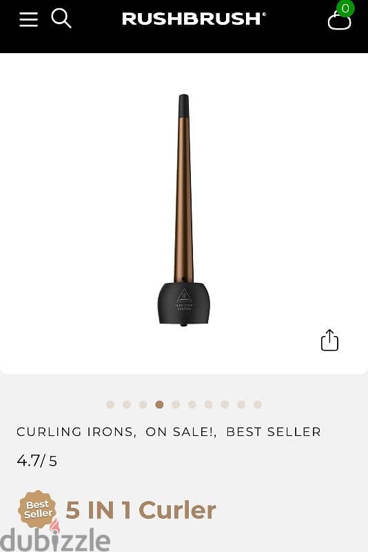 5 in 1 curler. . rush brush 1