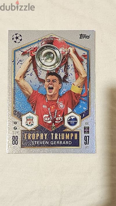 Steven Gerrard match attax