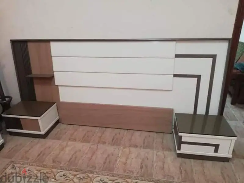 New Bedroom Set Made of Natural Wood