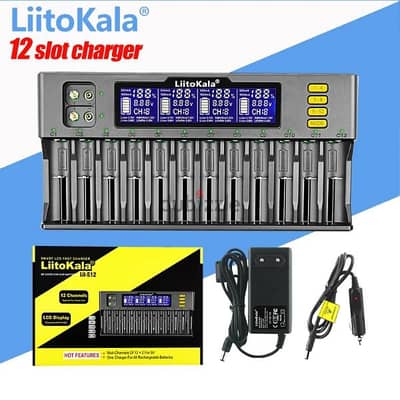 شاحن Liitokala Lii-S12