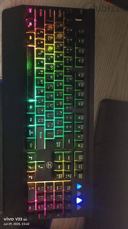 keyboard semi mechanical with rgb 1