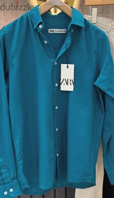 zara linen shirt