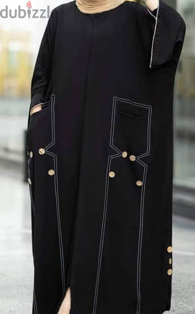 عبايه اسود فري سايز