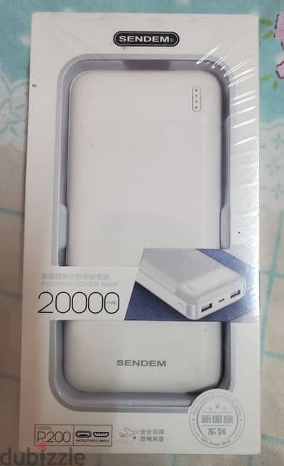 Power Bank SENDEM 20,000