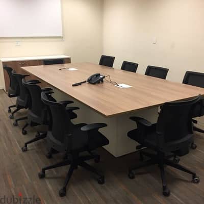 ترابيزة اجتماعات ،طاولة اجتماعات خشب mdf اسباني متينة عالية الجودة