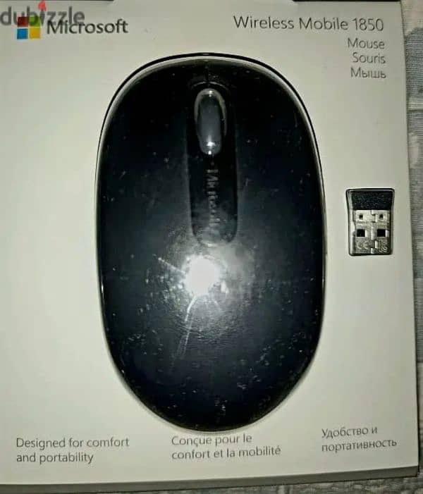 Microsoft Office Wireless Mouse 1850 1