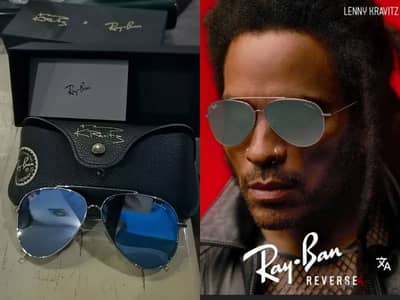 LENNY KRAVITZ X AVIATOR REVERSE نظاره ريبان إصدار خاص