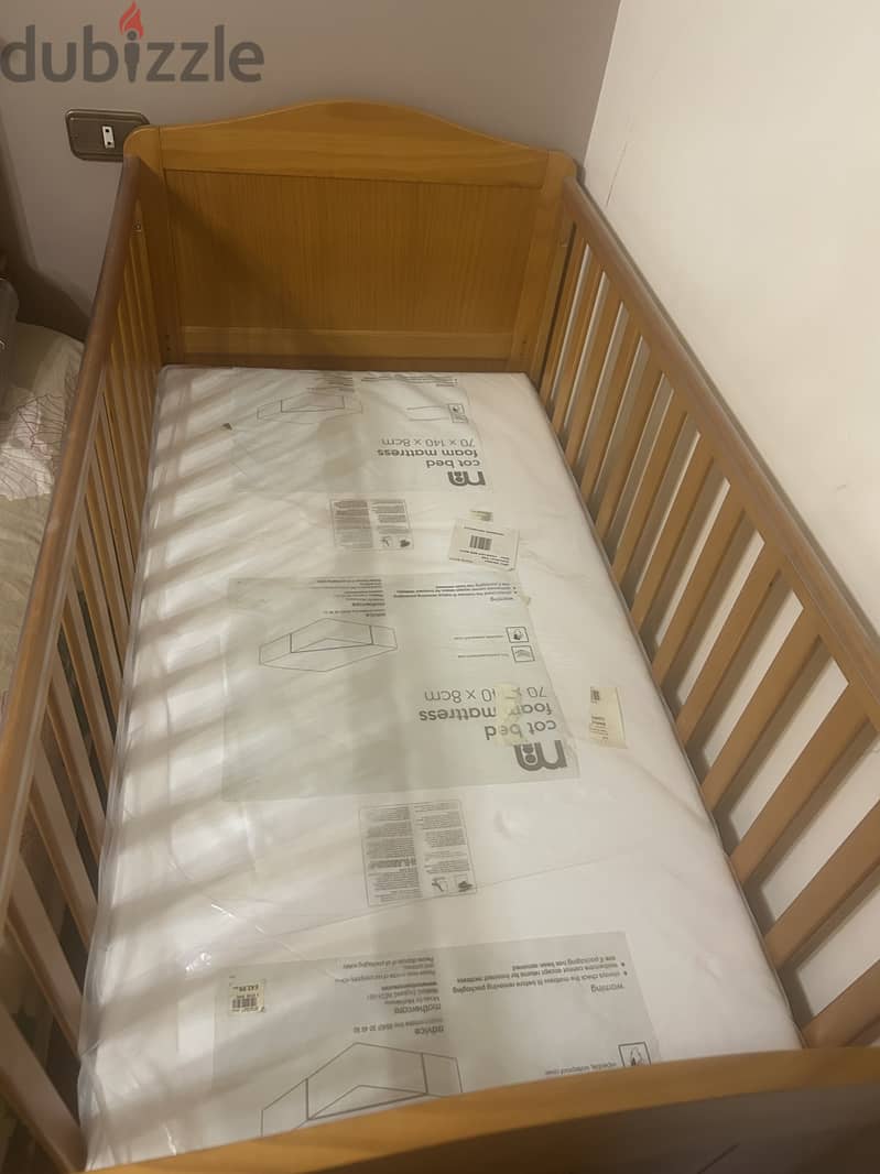 Morher care bed with mattress 1