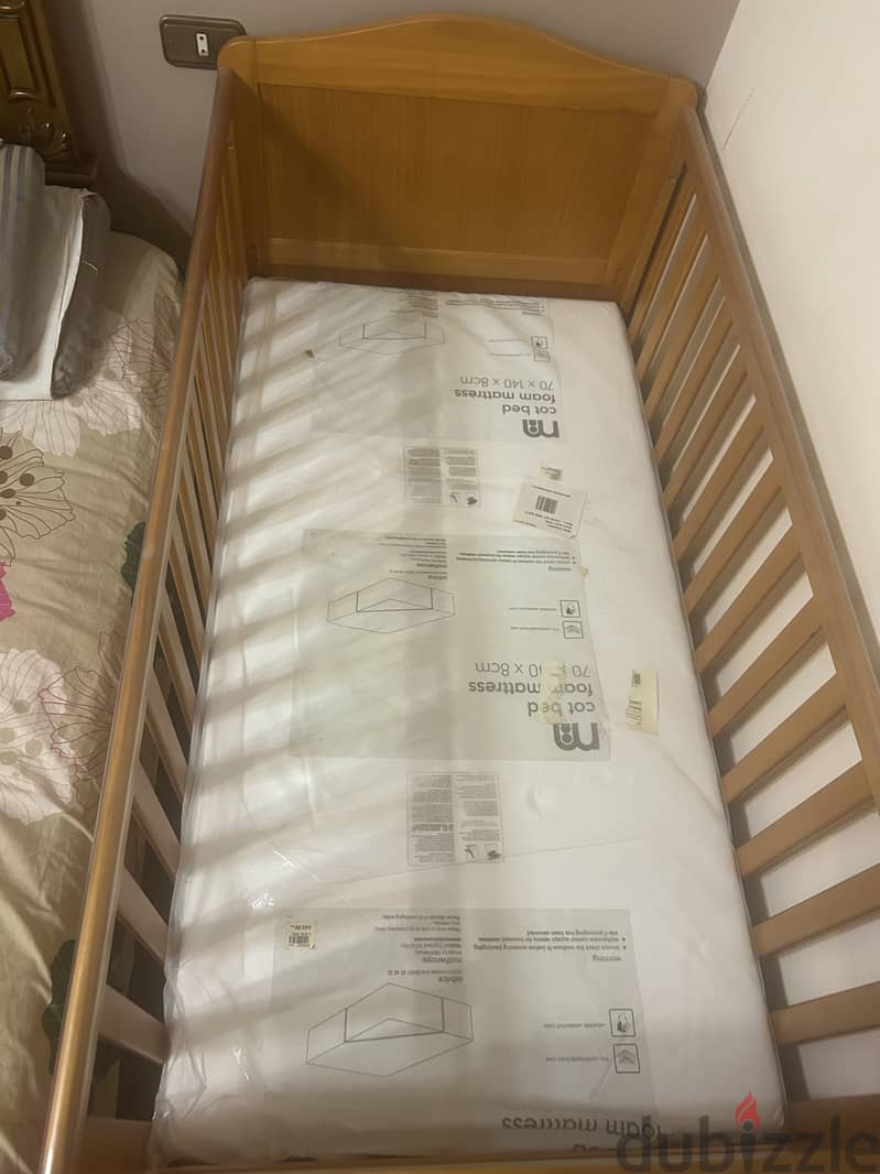 Morher care bed with mattress 2