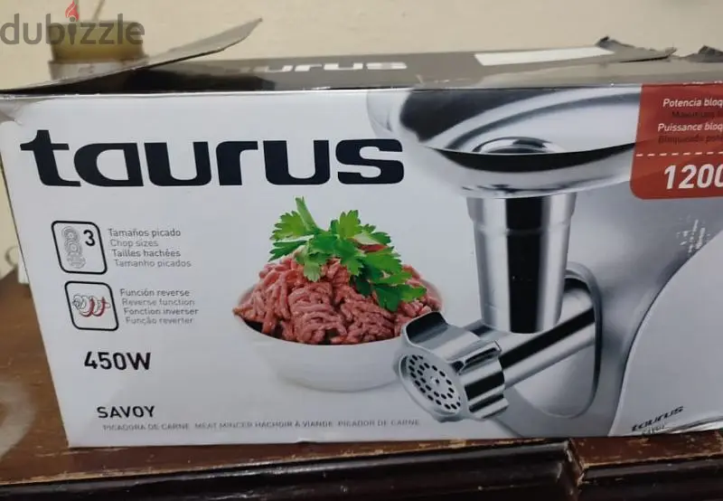 Máquina picadora de carne, usada solo dos veces65151282565249120