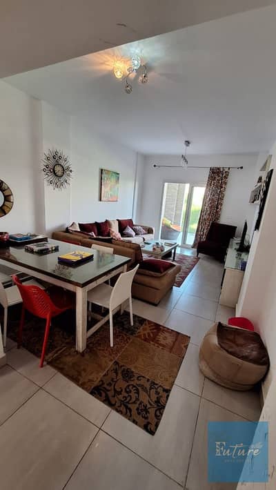 Chalet for sale – hotel-style furnishing – prime view with private garden Amwaj North Coast