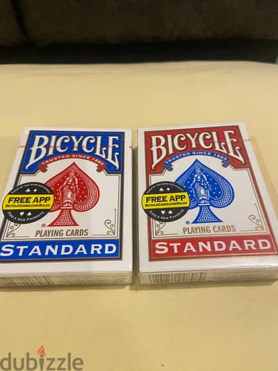 Standard Bicycle Playing Cards Red/Blue