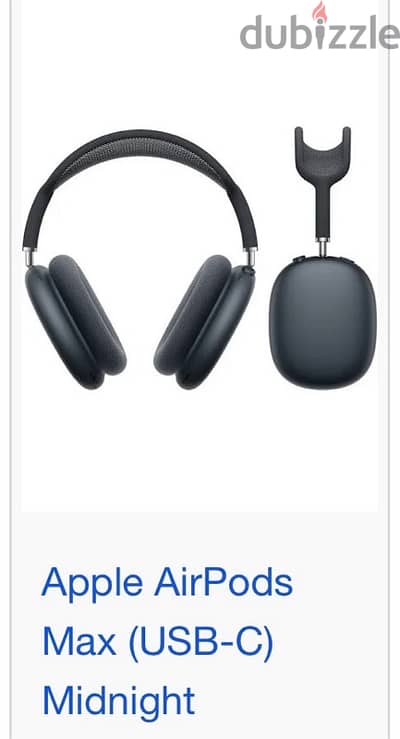 Airpods max Midnight USB-C new Edition