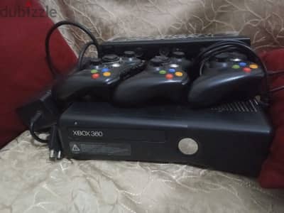 xbox 360اكس بوكس بدراعين وكاميرا معدل