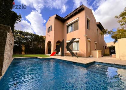 luxurious Finished Stand Alone with pool For Sale in Mivida - New Cairo