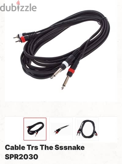 Cable Trs The Sssnake SPR2030 (كبلات كارت صوت)
