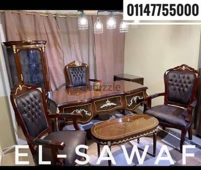 مكتب كلاسيك/مكاتب اداريه/مكتب مدير/مكاتب خشب زان/بايوه/classic office