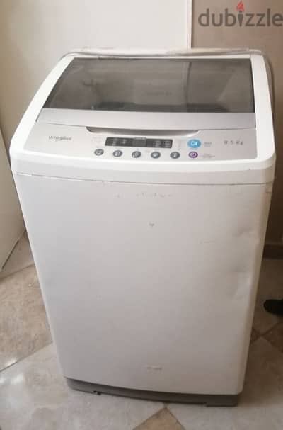 غسالة ويرلبول WTLA 850 WH تحميل علوي - 8.5 كجم