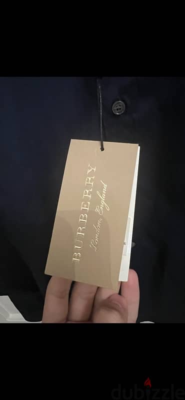 Burberry button up 1