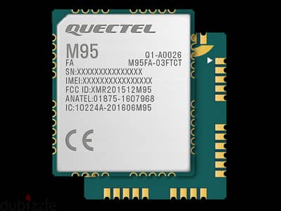 M95 GSM/GPRS Module + Sim Card Holder
