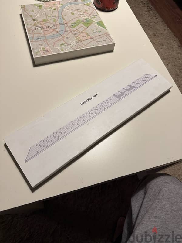 Magic Keyboard With Numeric Keypad - Arabic White 2