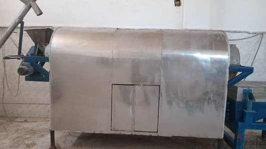 خط انتاج ملح طعام طحن و تجفيف و تعبئيه نص اتوماتيك