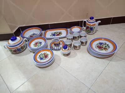 طقم شاي وجاتو ألمانيا  مطبوع بالختم   winterling Bavaria vintage