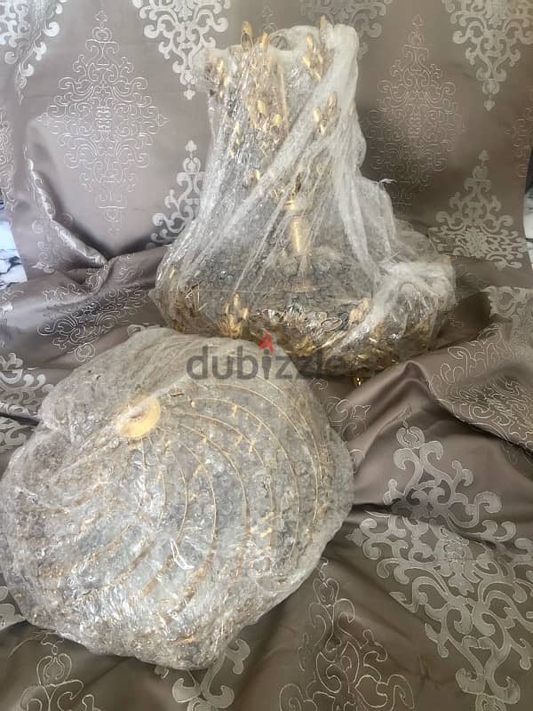Golden chandelier 1