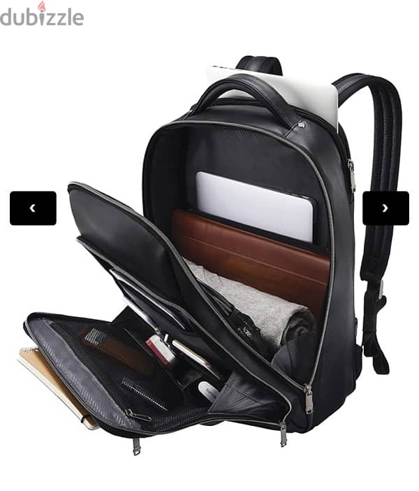 Samsonite CLASSIC LEATHER LAPTOP BACKPACK 15.6" 1