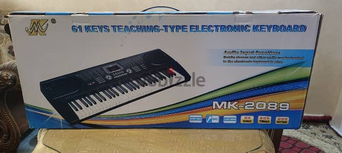 أورج MK-2089 – 61 مفتاح – حالة ممتازة – مع المايك